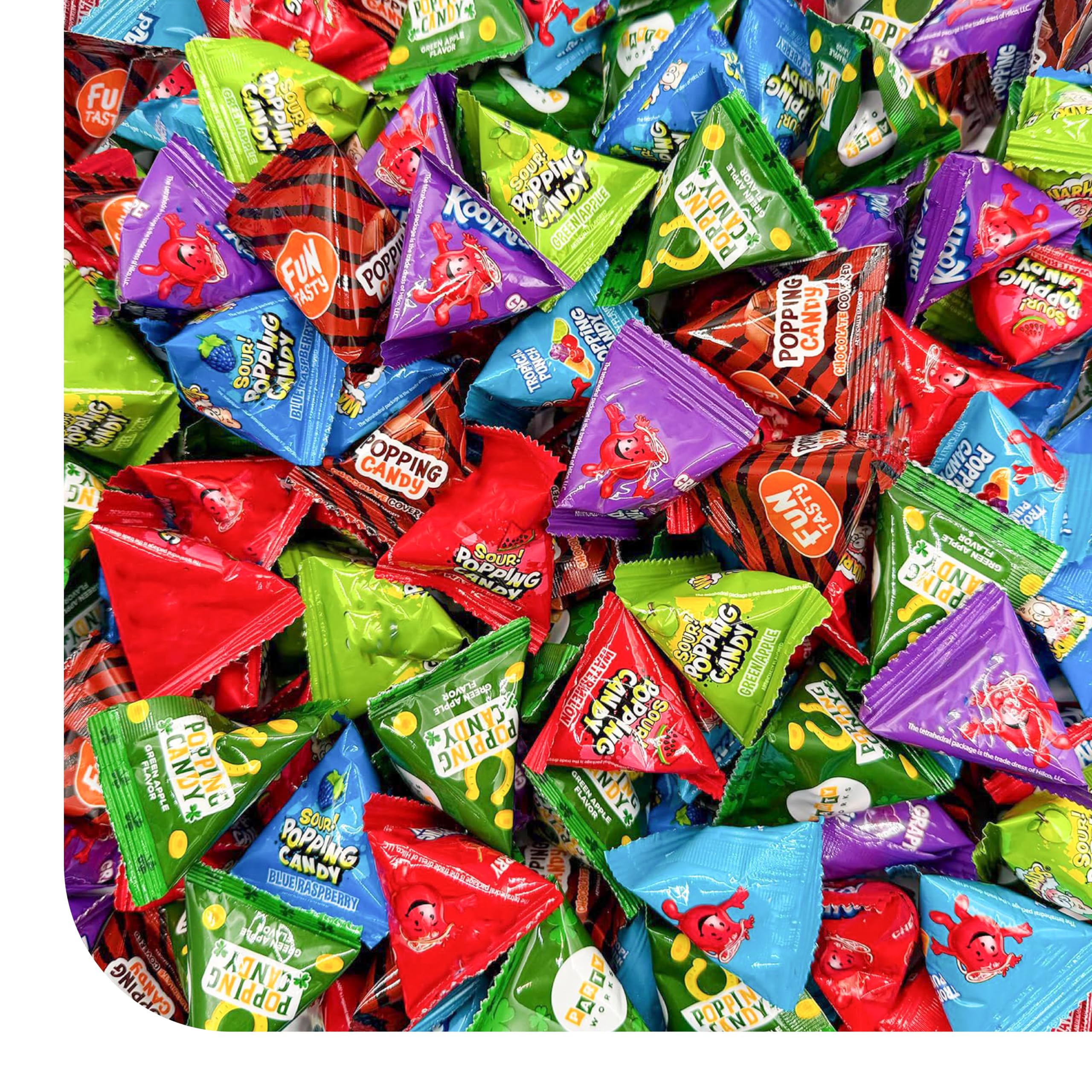 Amazon.com : Popping Rock Candy Assortment - 1 Pound Box - 125